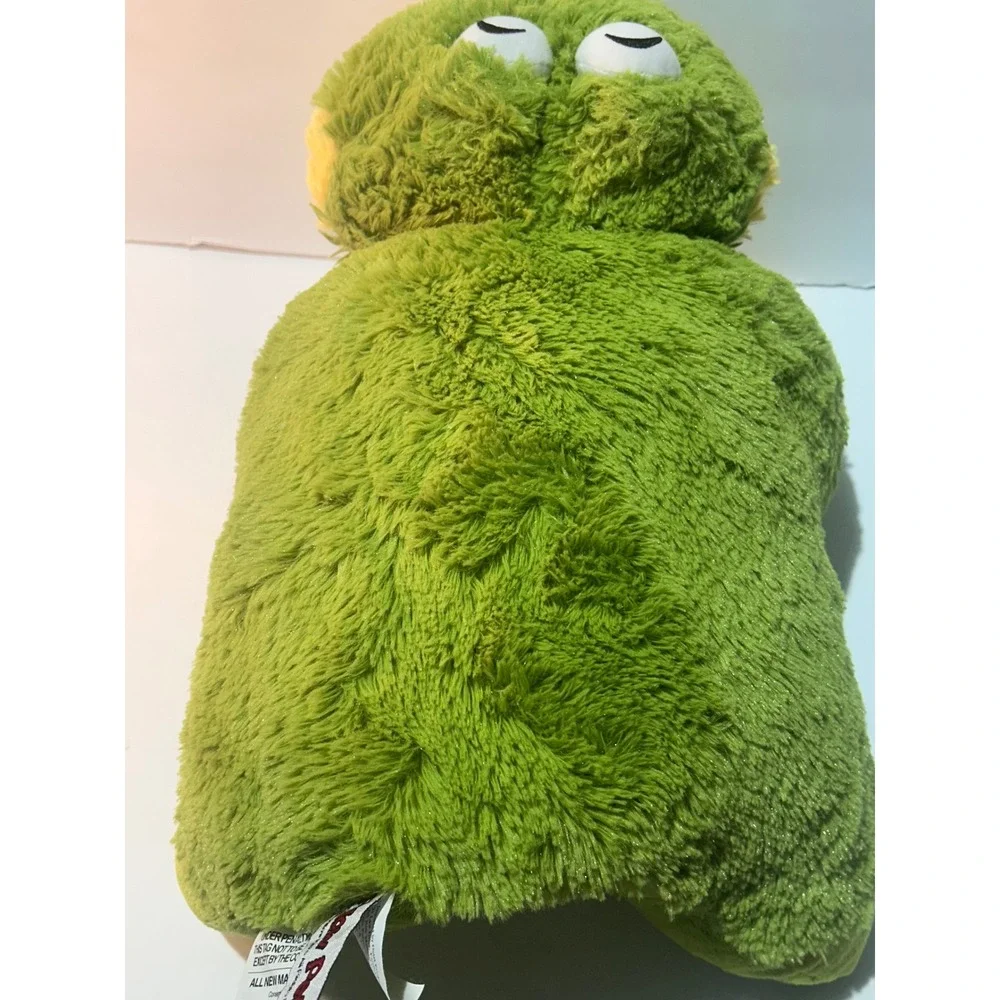 Pillow Pets Green Frog Plush Stuffed Animal Travel Pillow 18 in 2010